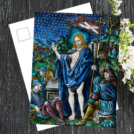 Religiösa Christian Catholique Påsk Resurrection Helg Vykort