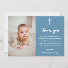Religiösa Christian Christening Baptism Communion Tack Kort