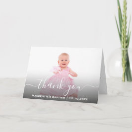 Religiösa Christian Communion Christening Baptism Tack Kort
