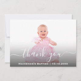 Religiösa Christian Communion Christening Baptism Tack Kort