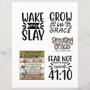 Religiösa Christian Jesus citerar Bible Verse