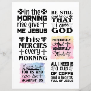Religiösa Christian Jesus citerar Bible Verse