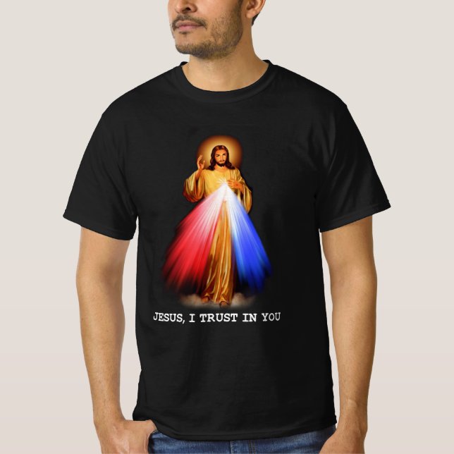 Religiösa Christian Jesus jag litar på er religion T Shirt (Framsida)