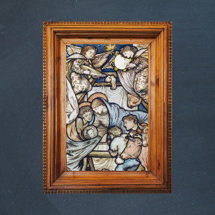 Religiösa Christian jul Ntivity Burne-Jones Poster