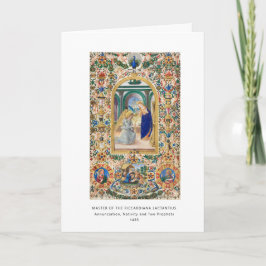 Religiösa Christian Ntivity Vintage jul Kort