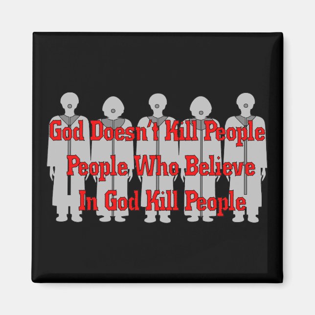 Religiösa Crazies Magnet (Framsidan)