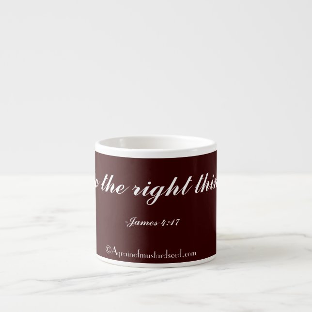 Religiösa Espressomugg (Framsidan)