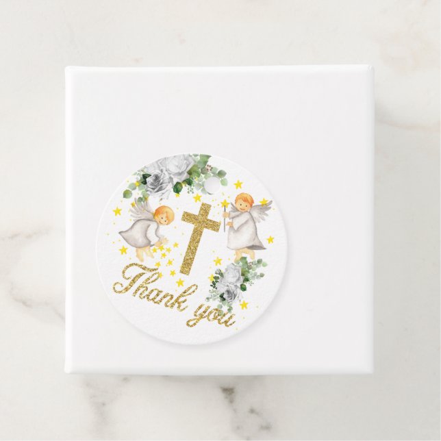 Religiösa Firande Könsneutralt tack Gåvor Etiketter (På plats)