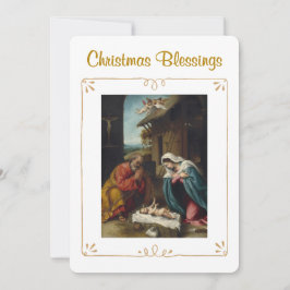 Religiösa för jultomhet julkort