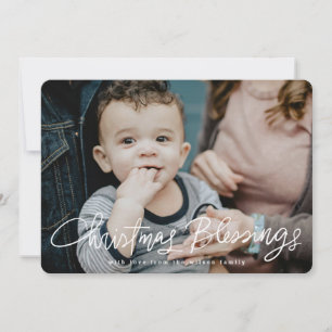 Religiösa för julvälsignelser julkort