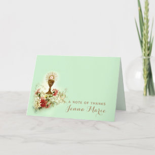 Religiösa för katolsk första Heligan av kommunal V Tack Kort