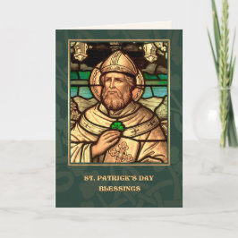Religiösa för Saint patrick's day Blessings Kort