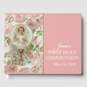 Religiösa för Vintage i första Heligan Jesus Gästböcker