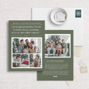 Religiösa Fotojulkort med offert Julkort