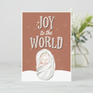Religiösa God jul fotokort Inbjudningar