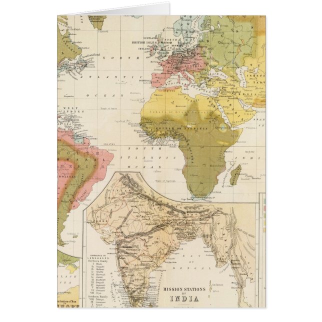 Religiösa Hälsningskort (Framsidan)