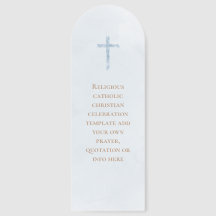 religiösa, händelseblått vattenfärgsfärgat kristen