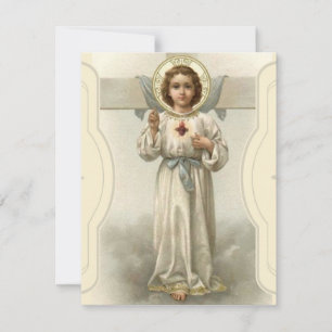 Religiösa Helig Heart of Jesus Scripture Prayer