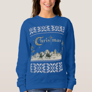 Religiösa Heliga Natten Jerusalem jultomhet Nativi T Shirt