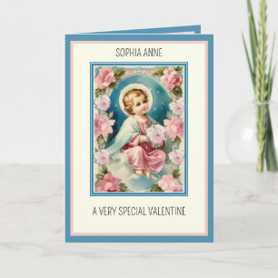 Religiösa Jesus Valentine for Boy eller Girl Helgkort