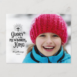 Religiösa Jul-Fullt Photo Vykort