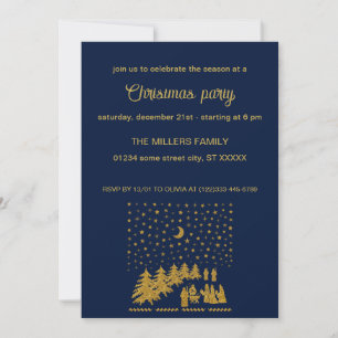 Religiösa Jul, Jesus födelse Inbjudningar