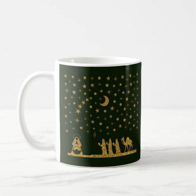 Religiösa jul, Jesus, Tre Kung Kaffemugg (Vänster)