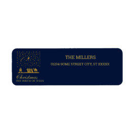 Religiösa jul, Jesus, Tre Kung Returadress Etikett