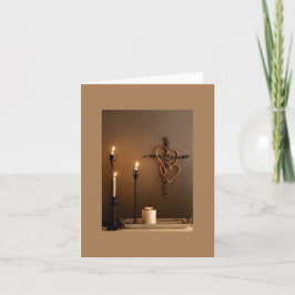 Religiösa jul tack kort