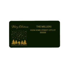 Religiösa Jul Virgin Mary, St. Joseph, Jesus Adressetikett