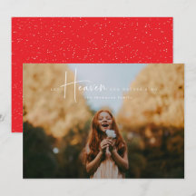 Religiösa Julfotoport himmel och natur