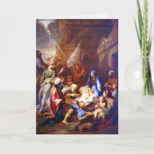 Religiösa julkort Justering av Kung 6 Helgkort