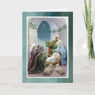 Religiösa julkort l5At oss älska Helgkort