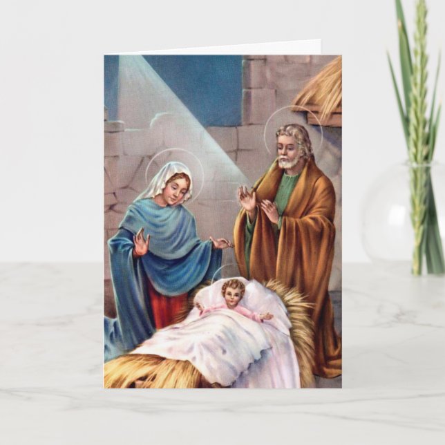 Religiösa julkort | Nativitet 5 Helgkort (Framsida)