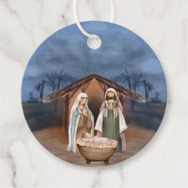 Religiösa - jultomhet gåvor etiketter