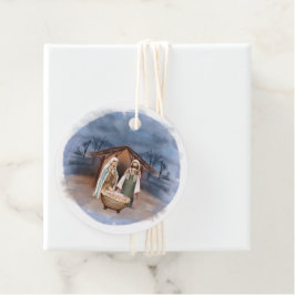 Religiösa - jultomhet gåvor etiketter