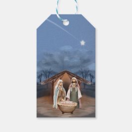 Religiösa - jultomhet presentetikett
