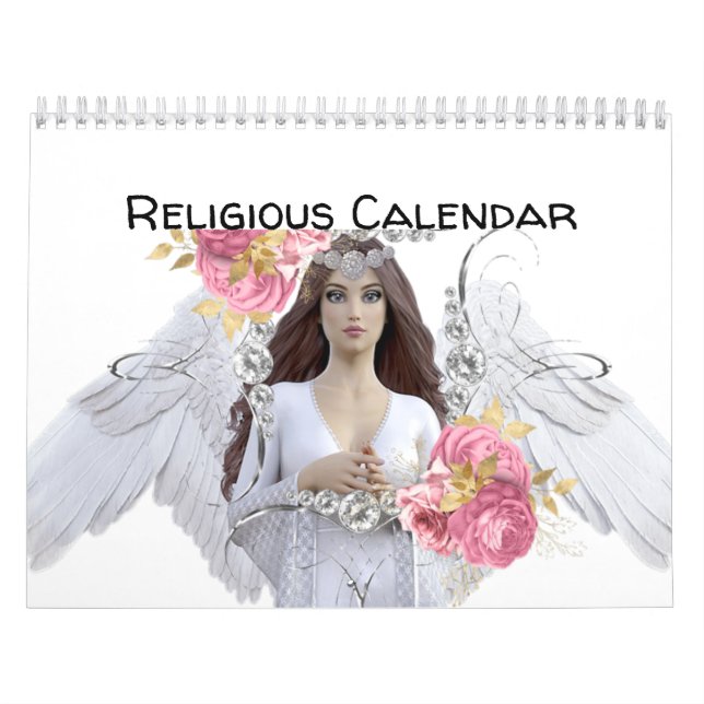 Religiösa - kalender 12 månader (Omslag)