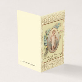 Religiösa katolska Heligor för begravning Visitkort