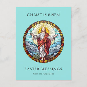 Religiösa katolska Påsk Jesus Resurretion Helg Vykort