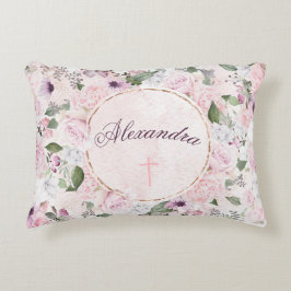 Religiösa Keepsaké Baptism Christening Communion Prydnadskudde