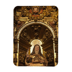 Religiösa konst som representerar Santa Teresa Magnet