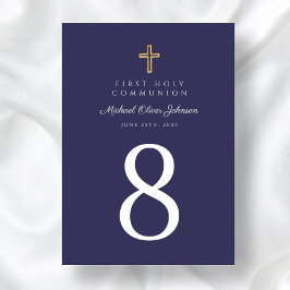 Religiösa Kor, Blue Boy First Communion Bordsnummer