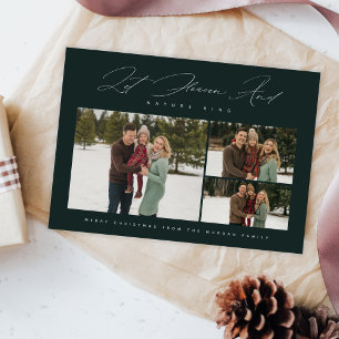 Religiösa Let Heaven and Nature Sjunga Photo Julkort