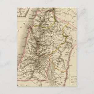 Religiösa Mellan östern atlas karta Vykort
