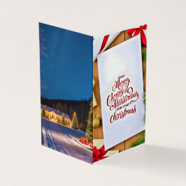 Religiösa Message for Family's Kort