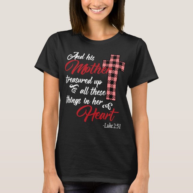 Religiösa Mors dag citat Christian Mamma T Shirt (Framsida)