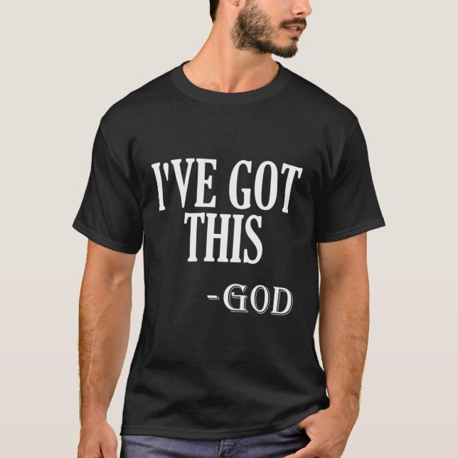 Religiösa Motivational säger att jag har Har. T Shirt (Framsida)