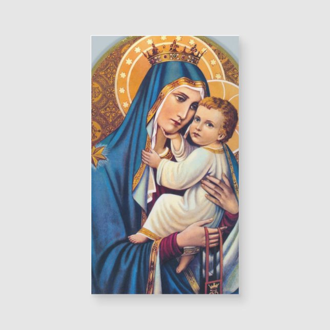 Religiösa Mount Carmel Virgin Mary Jesus Scapular (Framsida)