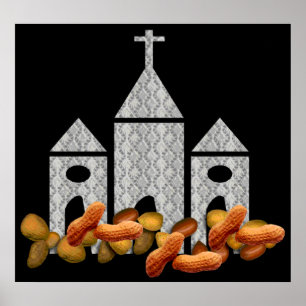 Religiösa Nöt Poster